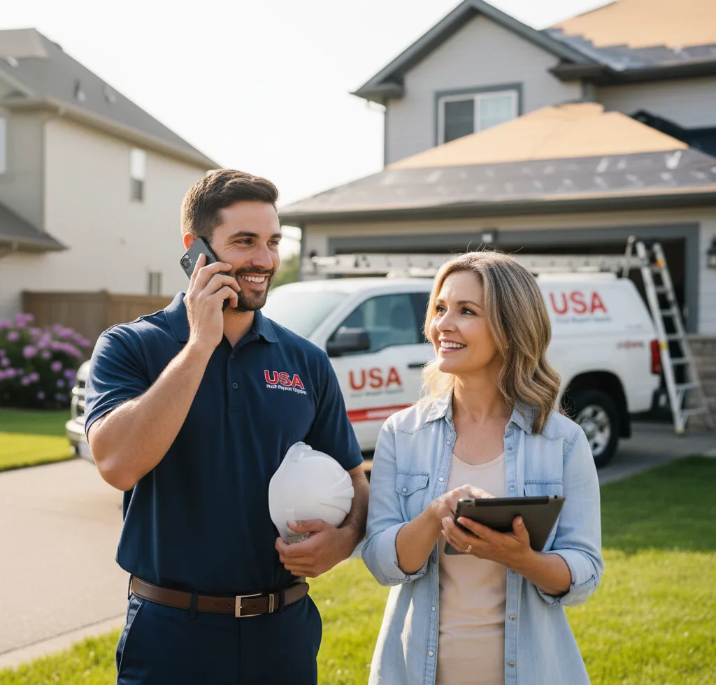 USA Roof Repair Experts customer support in Rose Hill